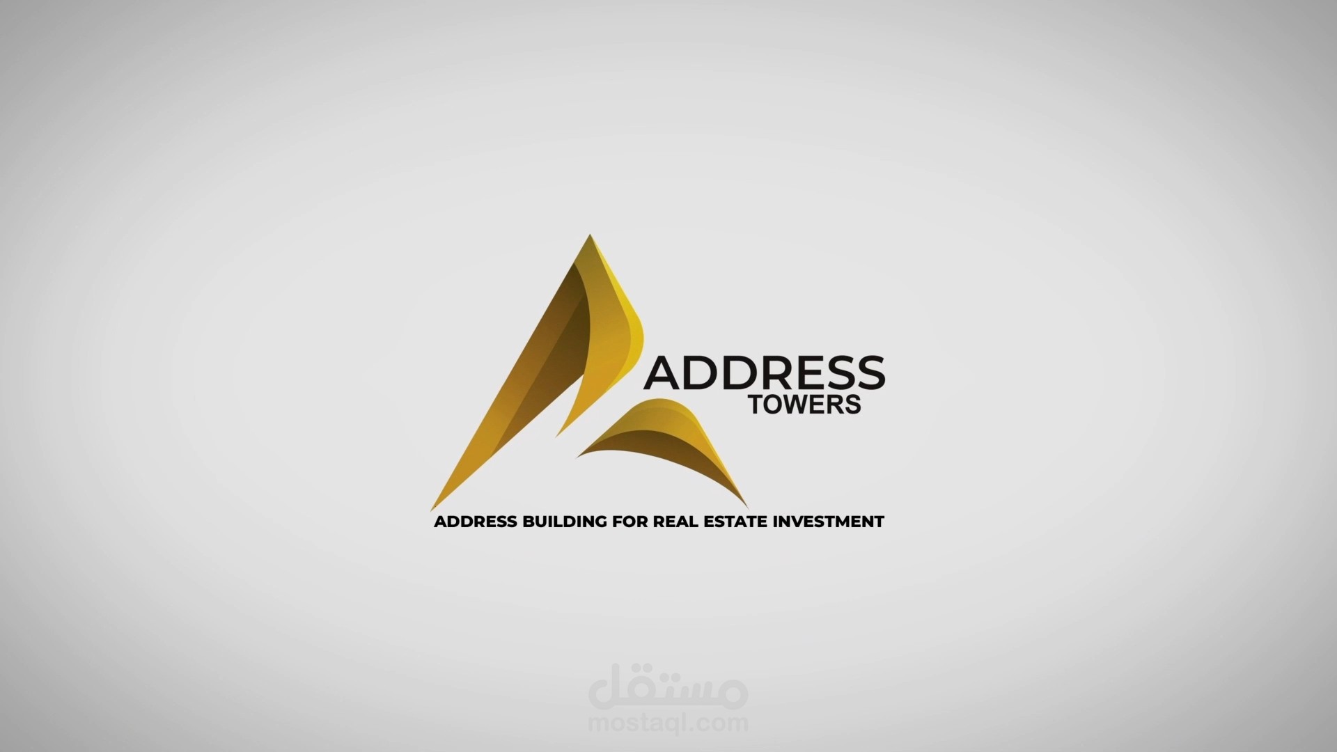 تحريك لوجو Address Towers