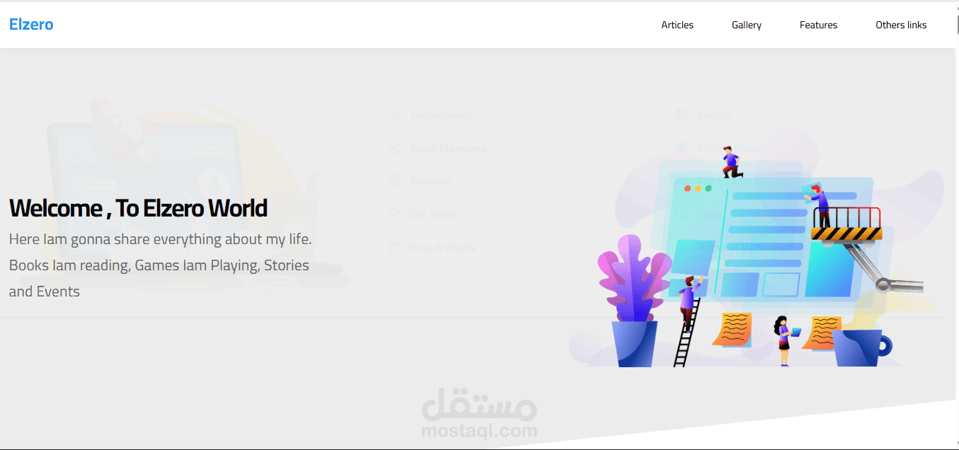 Personal Website Clone
