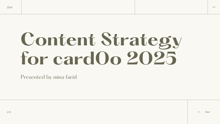 contnet strategy fa carodoo