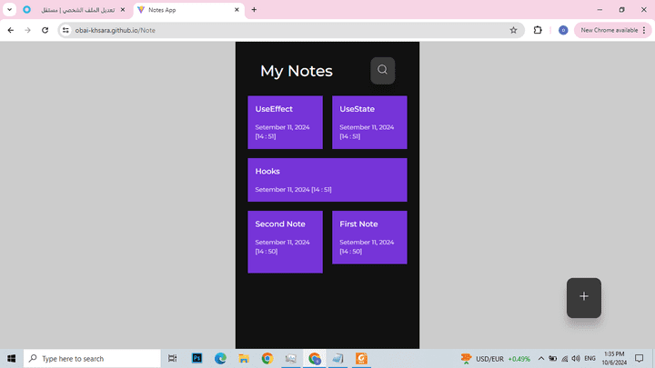 Notes App