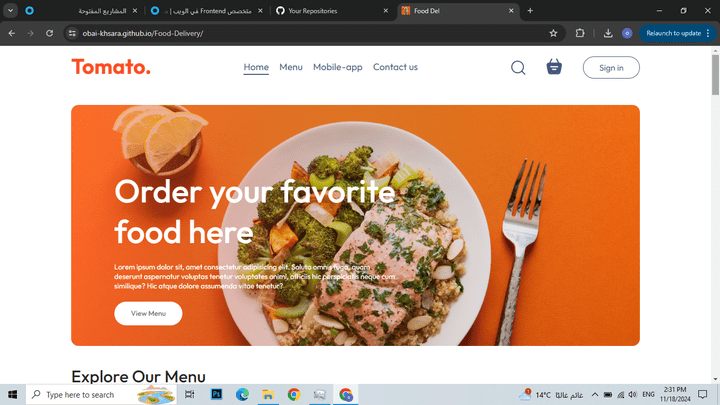 Food Delivery App