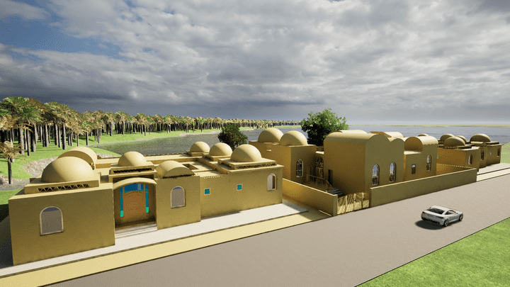 Villa Design In Aswan