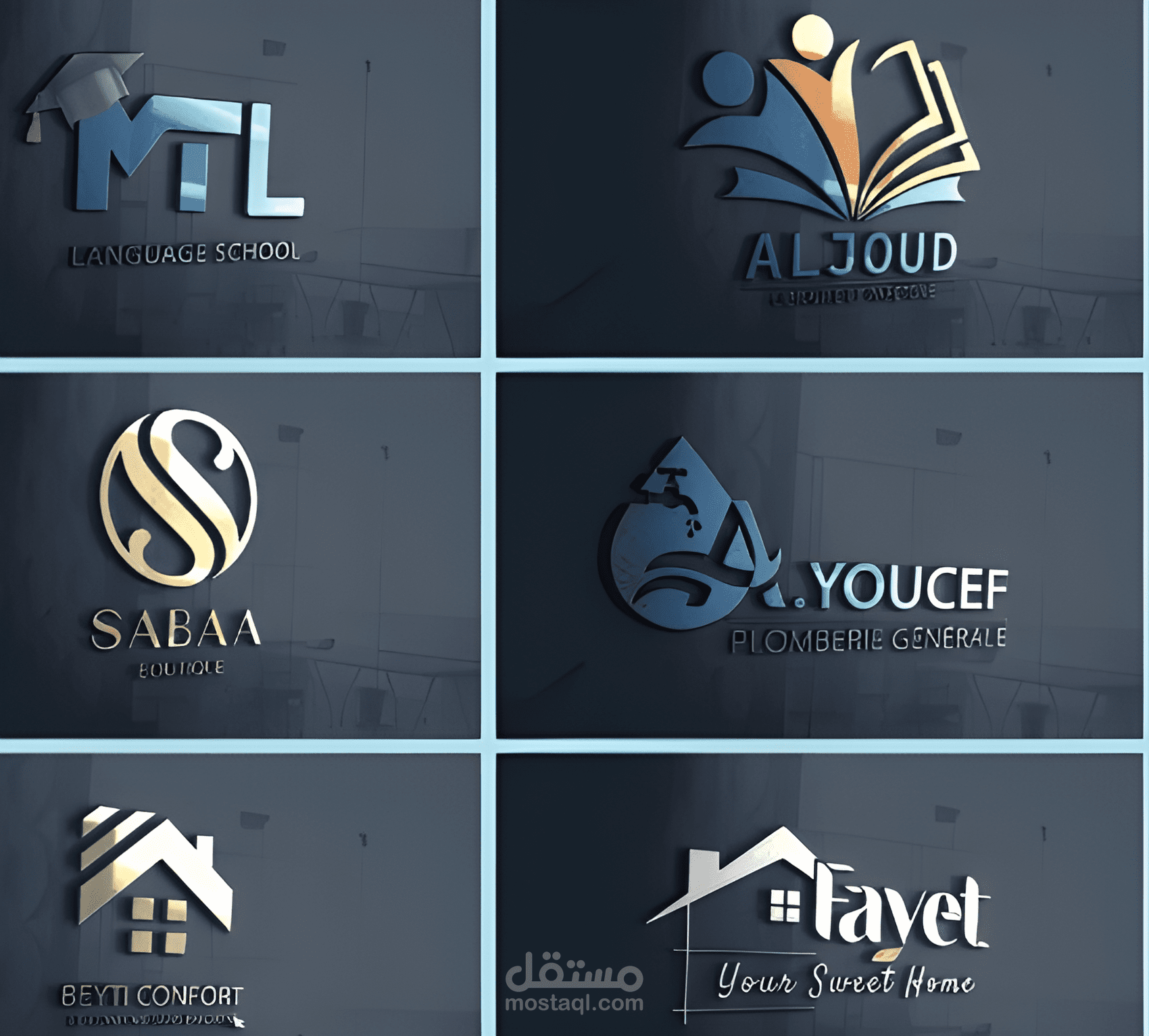 تصميم شعار الشركات