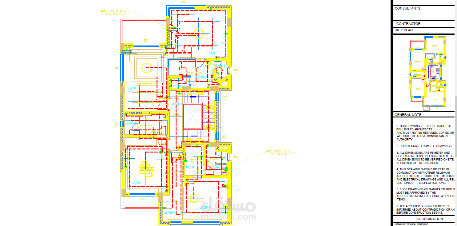 Hyde Park Villa (Electrical, HVAC design) | مستقل