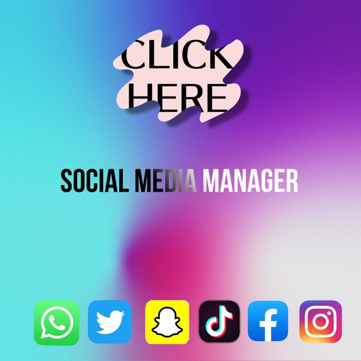 Social media manager and Digital Marketer