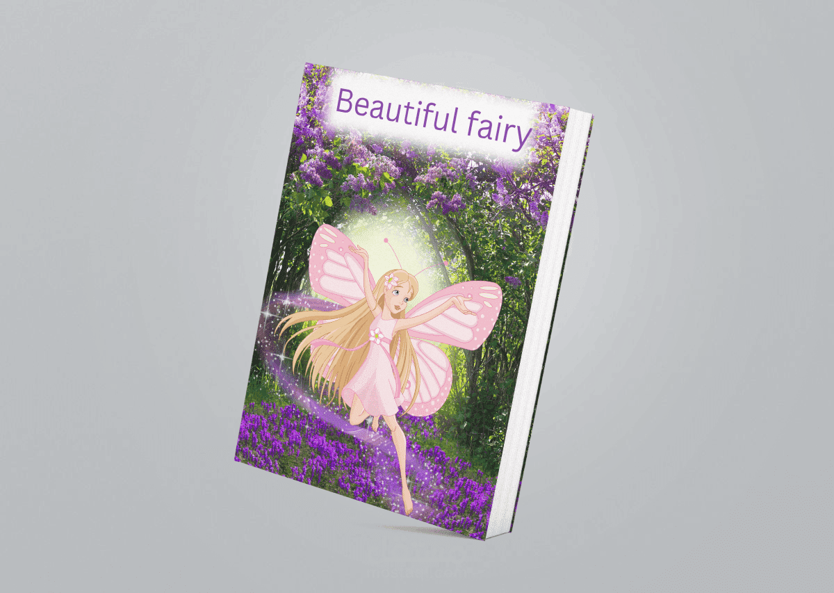 تصميم غلاف كتاب beautiful fairy