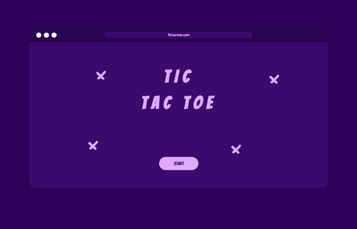 لعبة ويب Tic Tac Toe