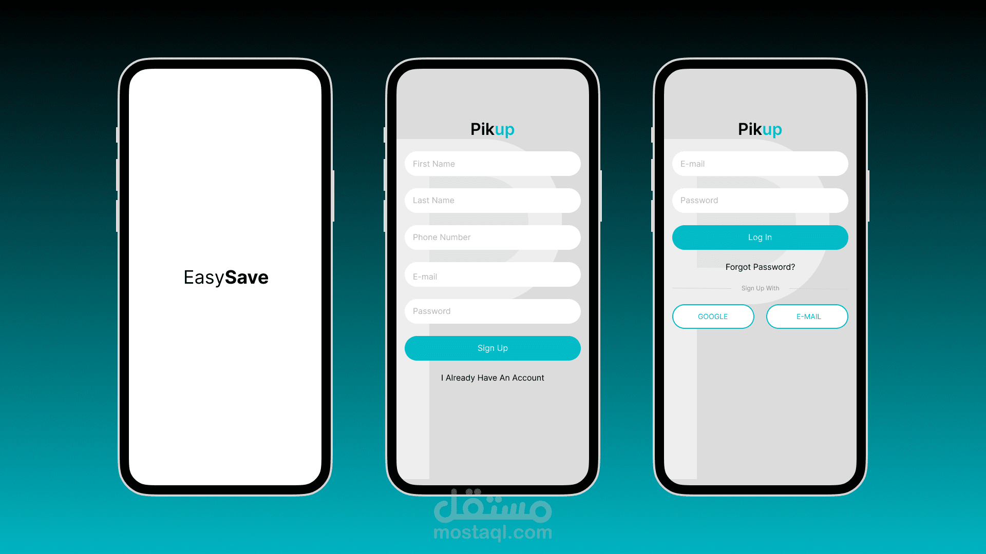 Sign Up - Log In