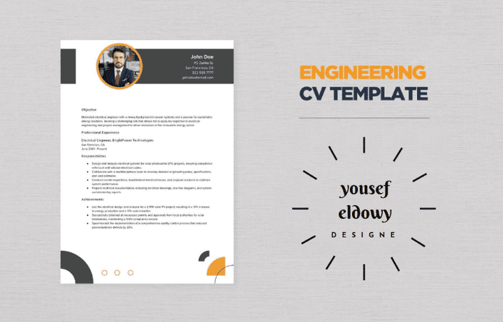 عمل سيرة ذاتية احترافية وجذابة " CV "