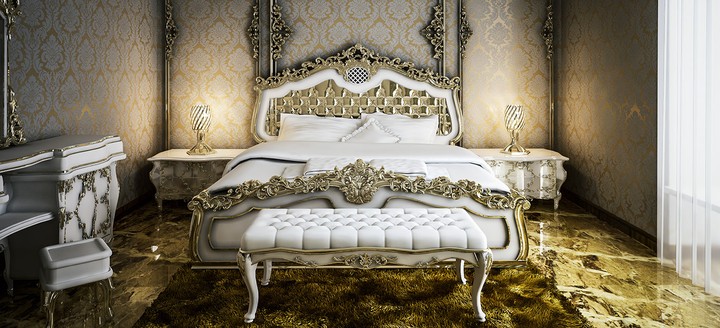 Classical bedroom design