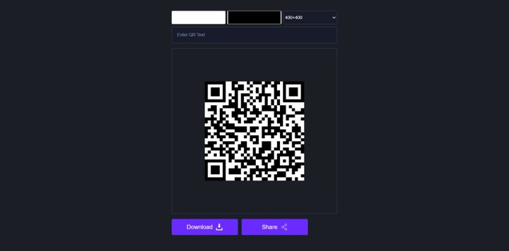 QR Code Generator