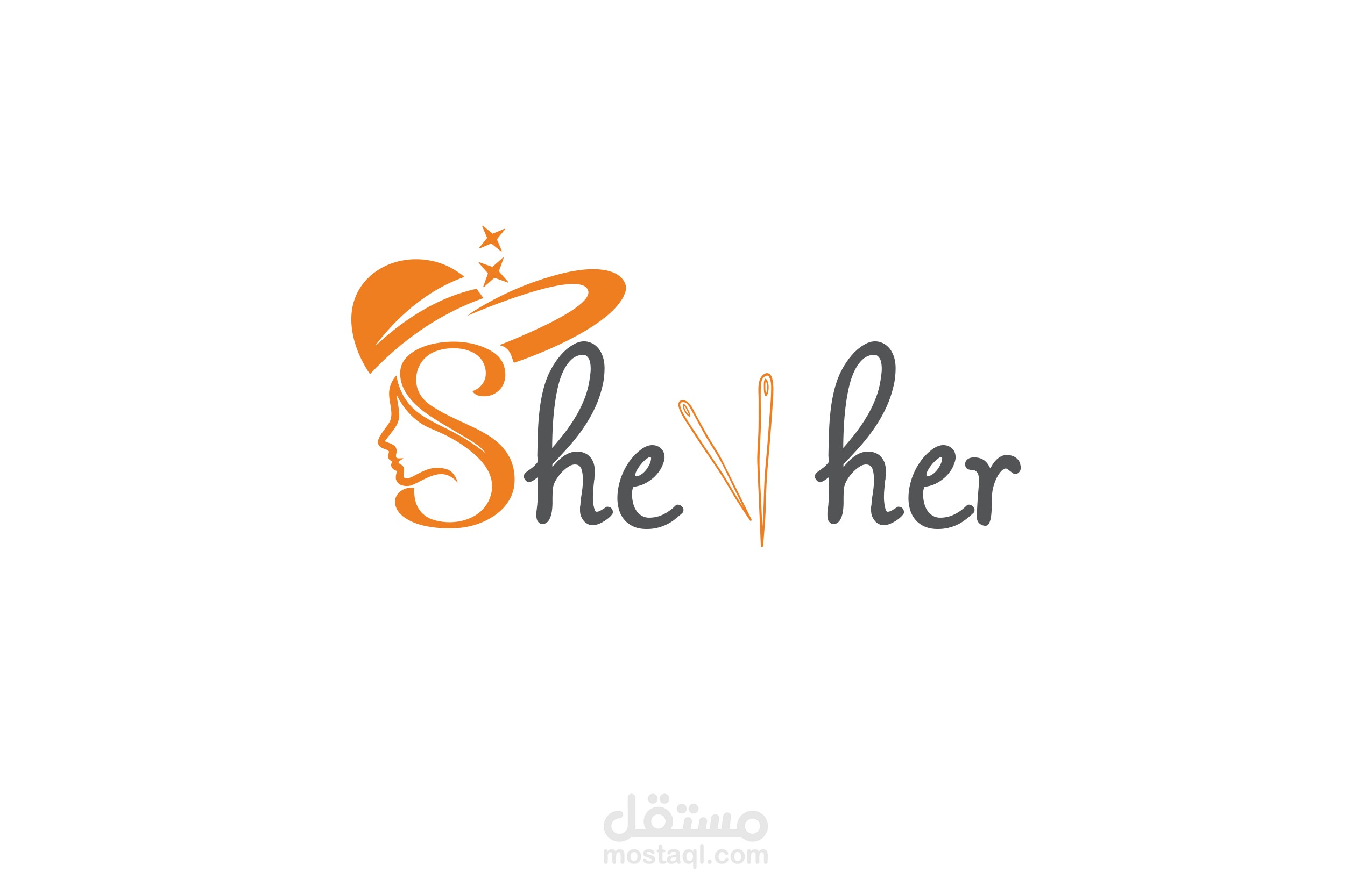 لوجو بيدج انستا لاكسسوريز الحريمي اليدويه she her