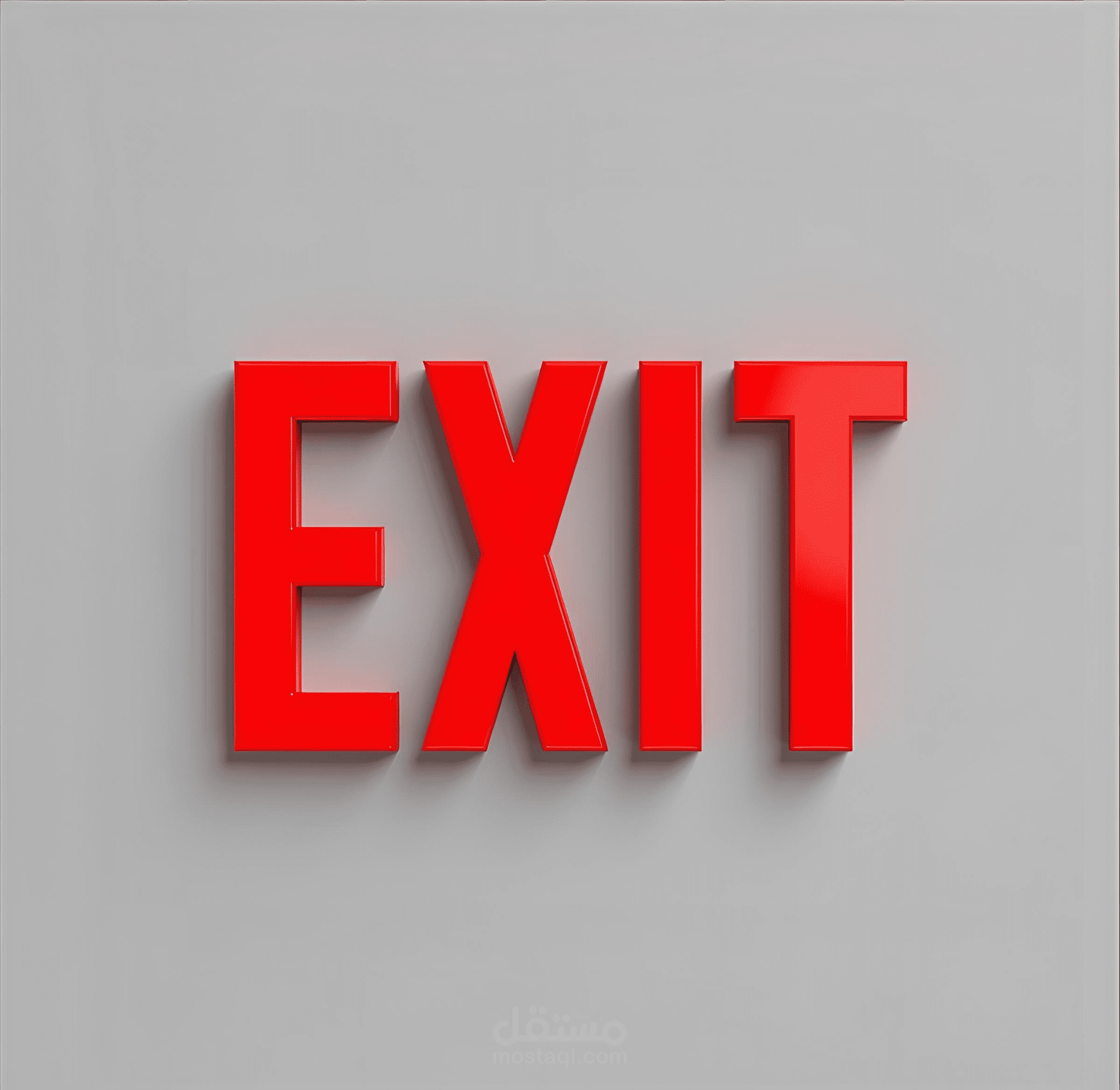 تصميم  EXit