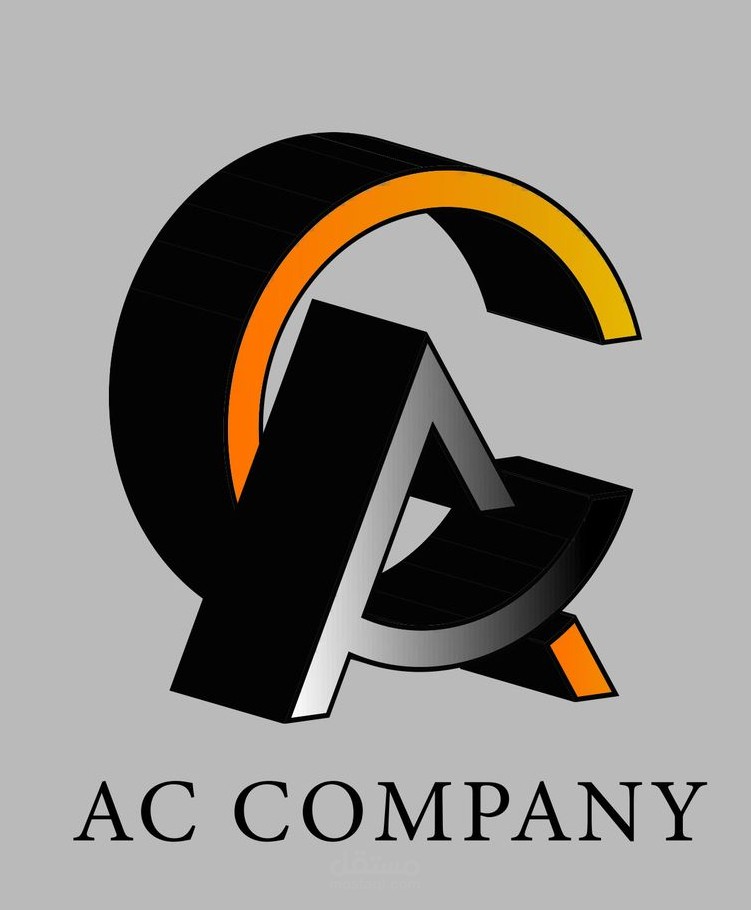 شعار لشركة ac company 3D