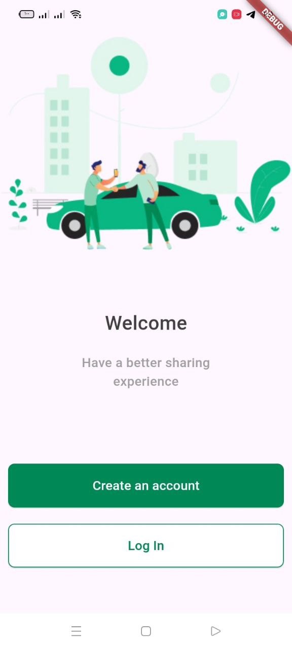 تطبيق Rideshare