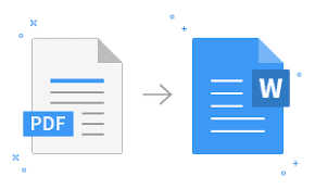 تحويل ملف pdf الى ملف وورد و العكس