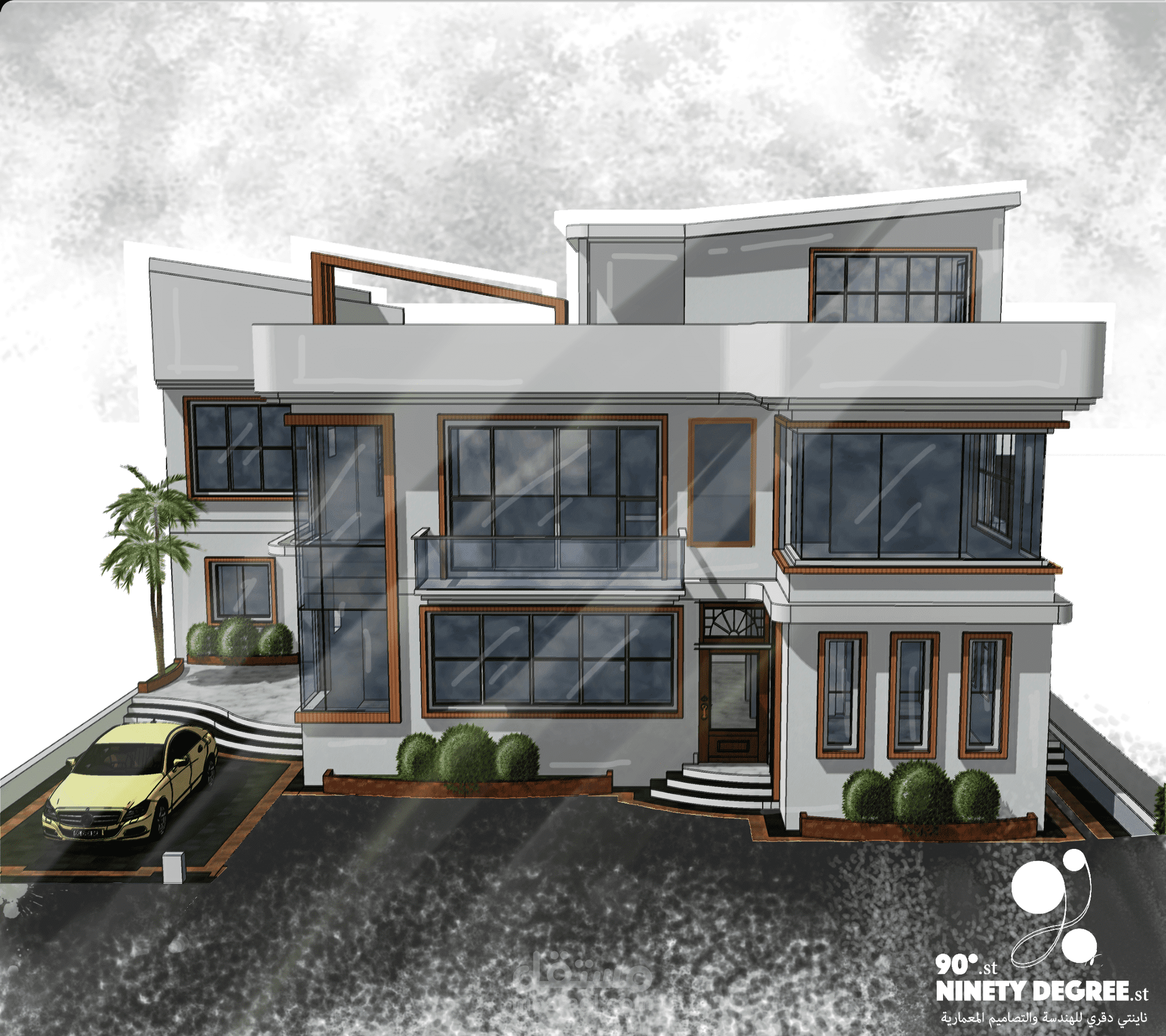 فيلا مودرن - modern villa