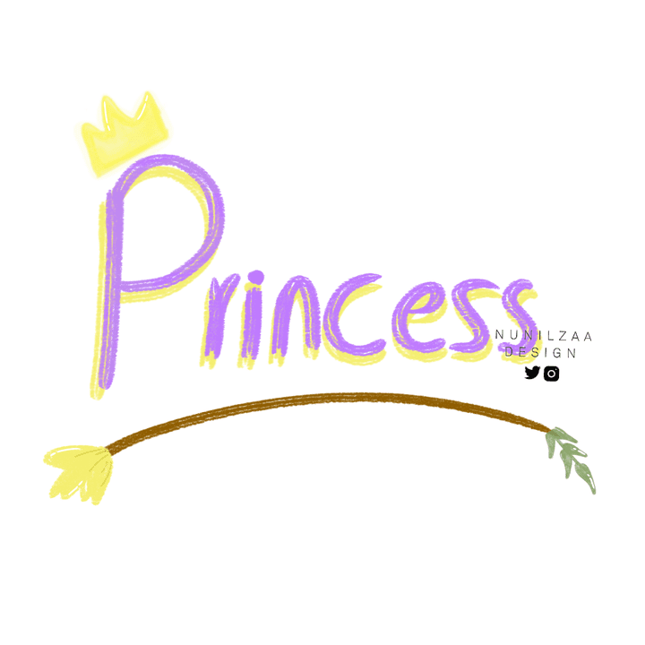 تصميمي لأفتار "princess " (شعار)