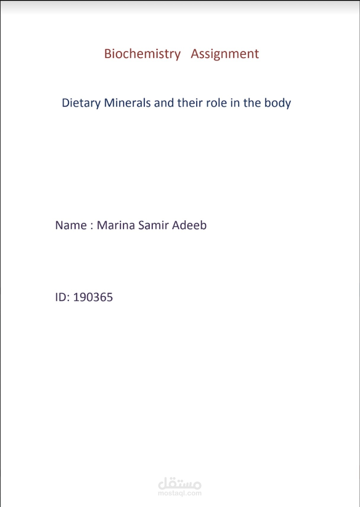 Dietary minerals and their roles in the body