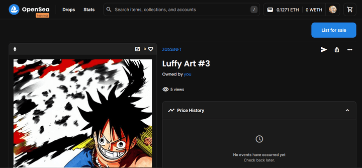 Luffy NFT Collection