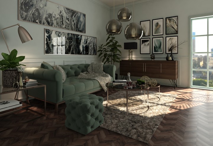 Living room 2 (Interior design)