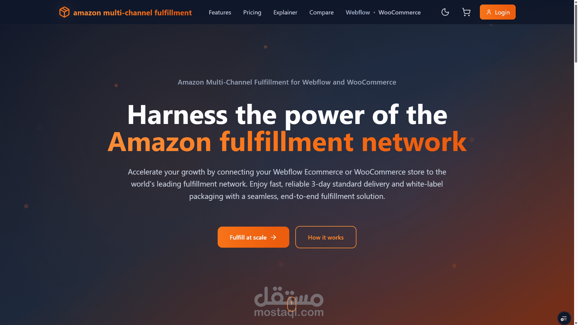 منصة تكامل Amazon MCF للمحلات الإلكترونية حل متكامل لربط متاجر Webflow وWooCommerce