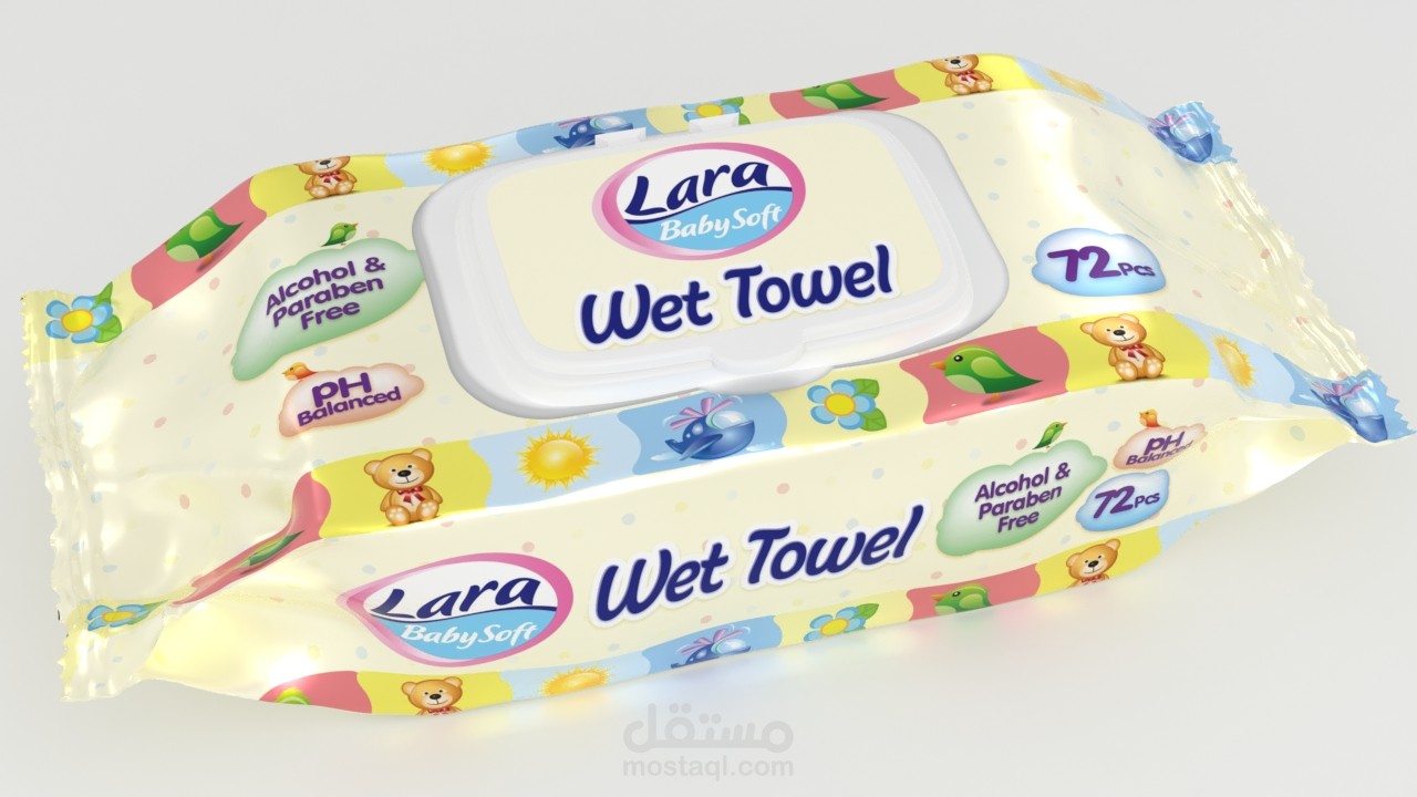 Lara Baby Wet Towel