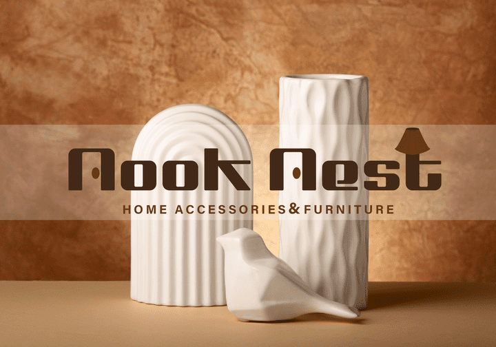 Nook Nest (Home Accessories & Furniture) Brand Identity