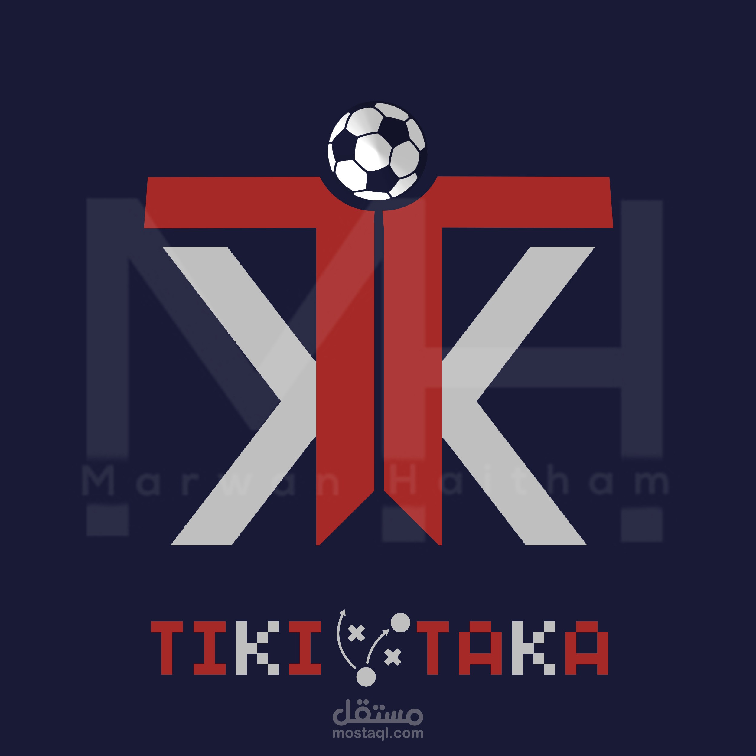 TIKI TAKA LOGO | مستقل