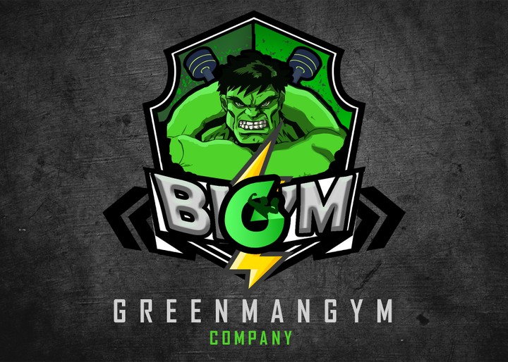 Hulk green man gym