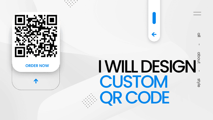 I will design a code QR for you
