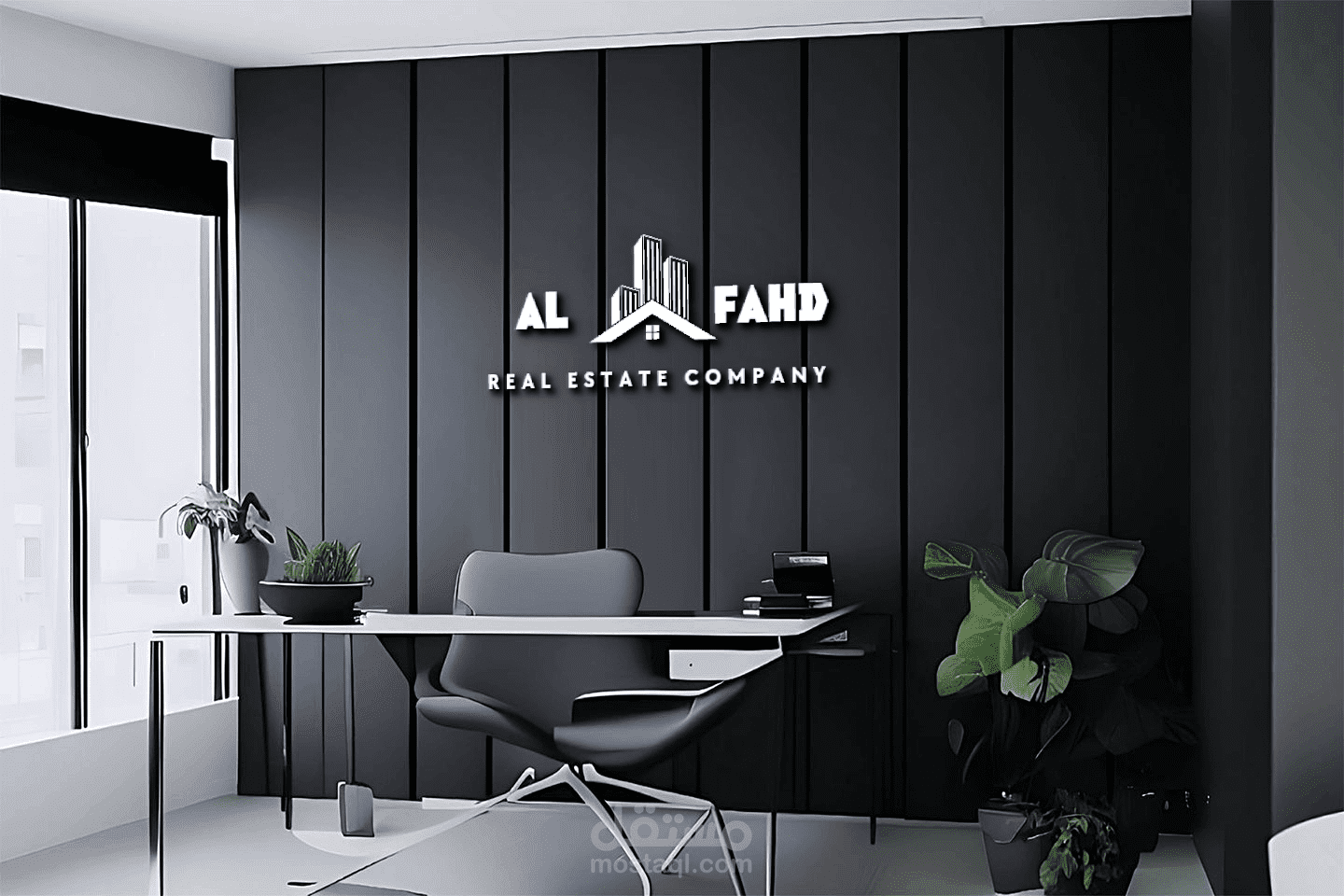 تصميم شعار لشركة مقاولات