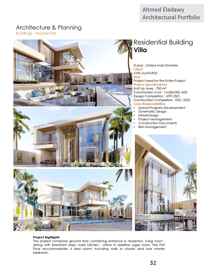 Residential Building Villa