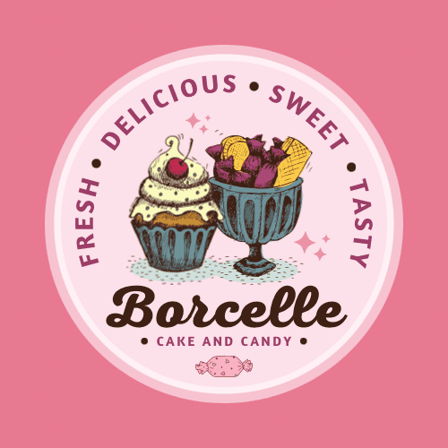 Logo for a sweet shop