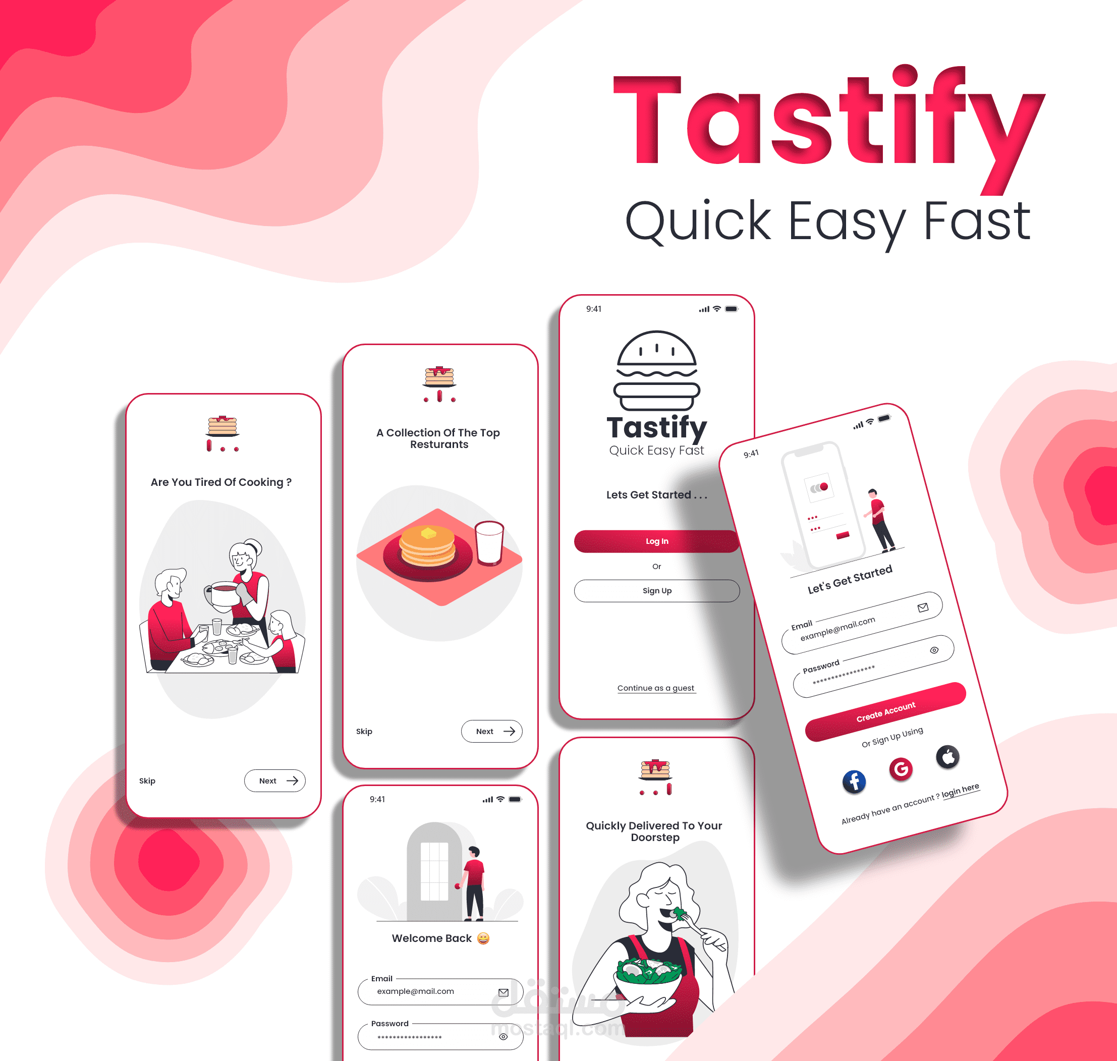 Tastify  - Food ordering app