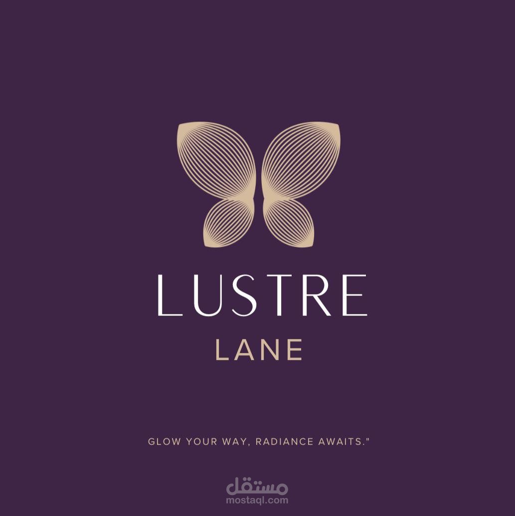 Lustre Lane: Elegant Visual Identity for a Modern Makeup Store