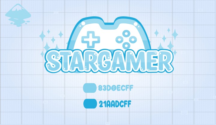 Stargamer cute logo