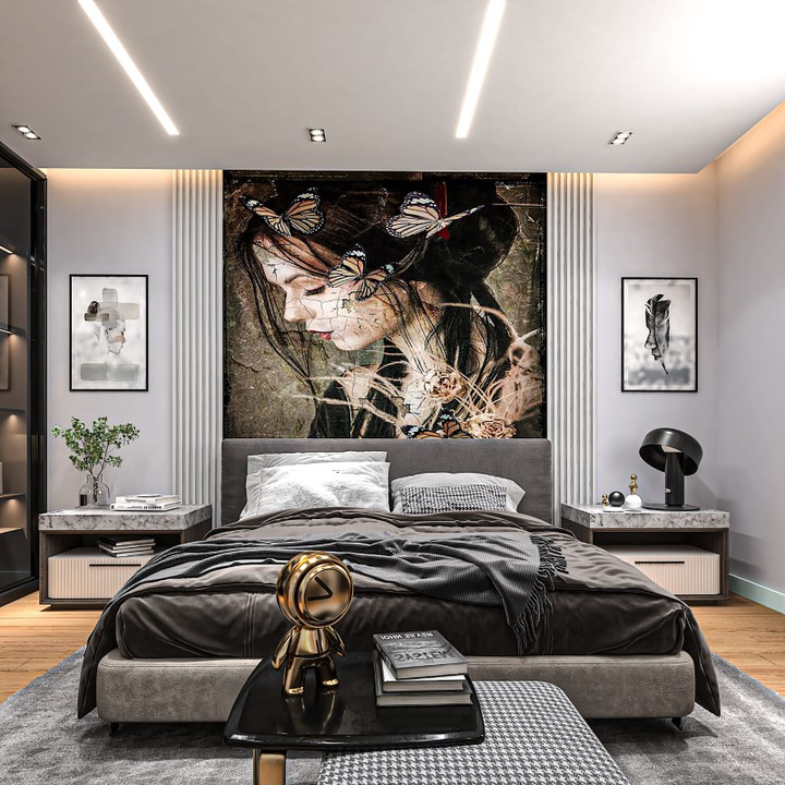 Modern bedroom design