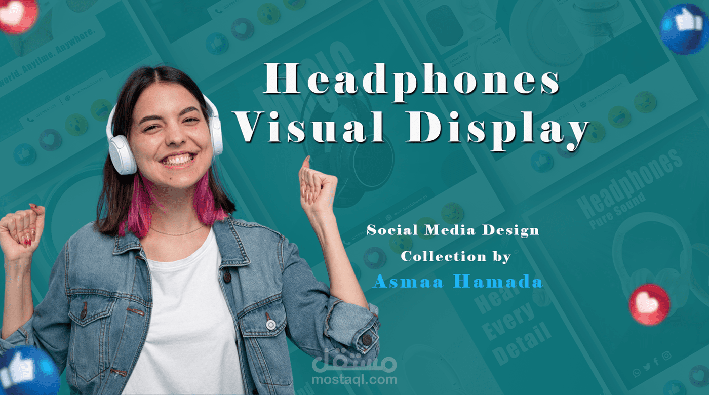 Headphone Social Media Design