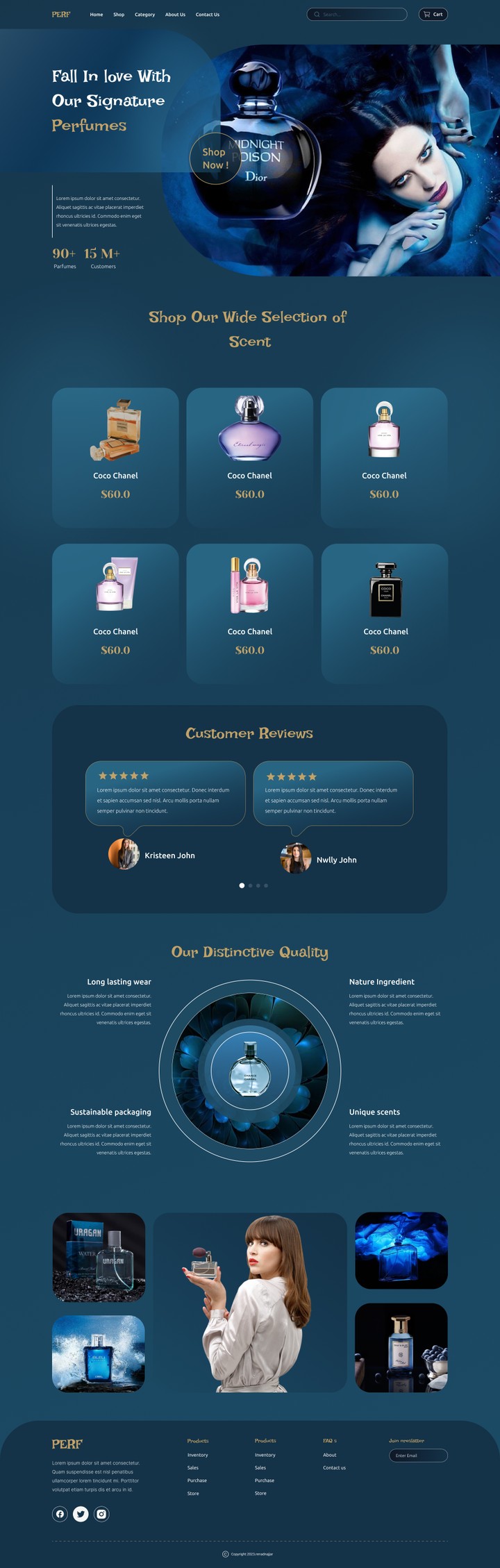 Landing page