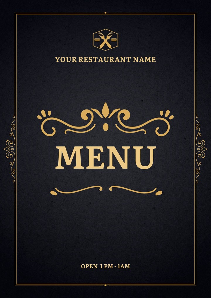 food menu