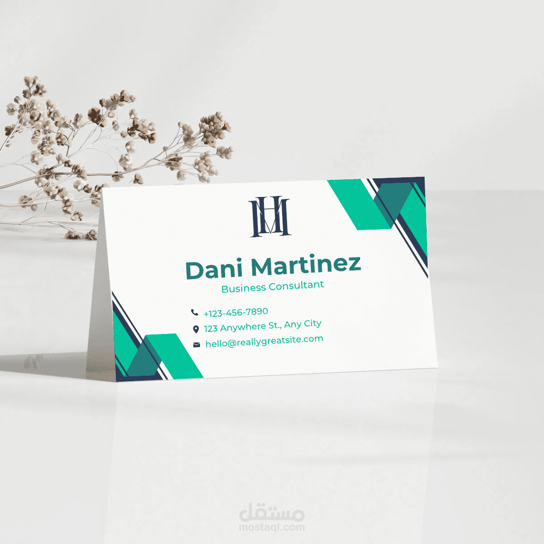 تصميم business card احترافي