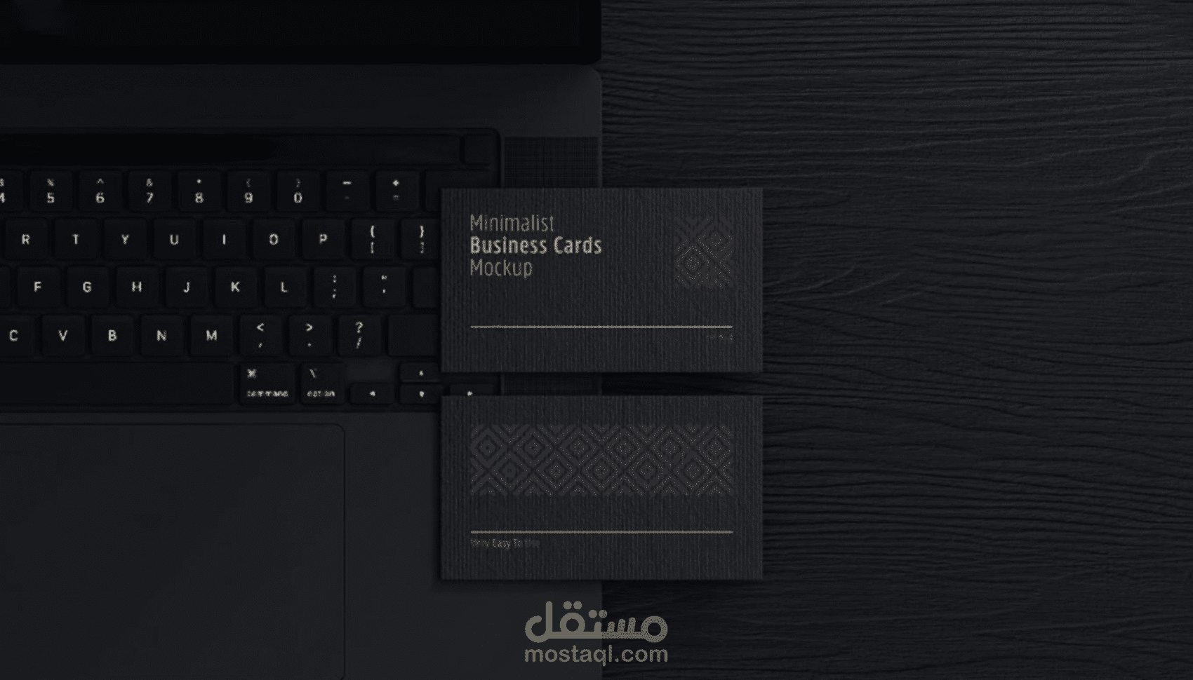 تصميم بطاقة أعمال مميزة قابلة للطباعة  (بيزنس كارد )