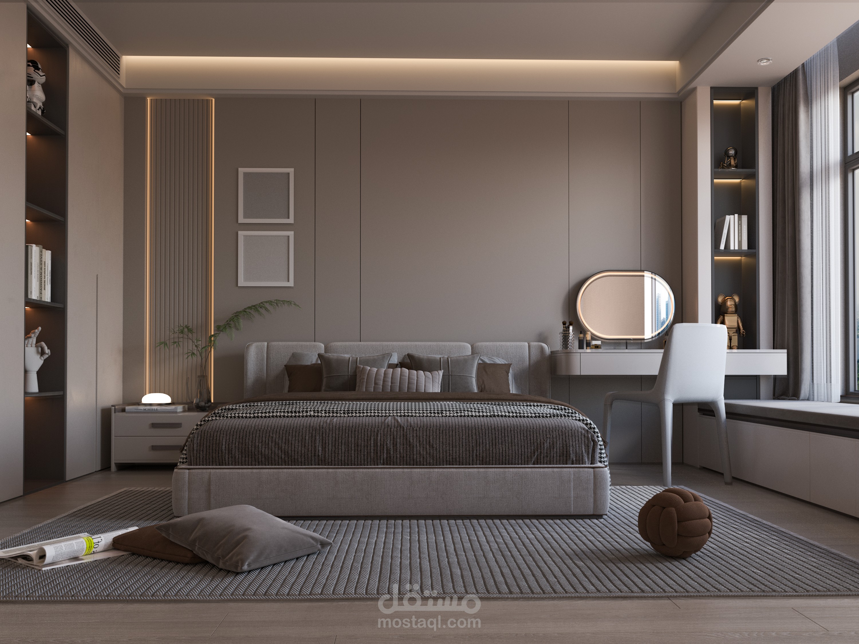 Master bedroom design