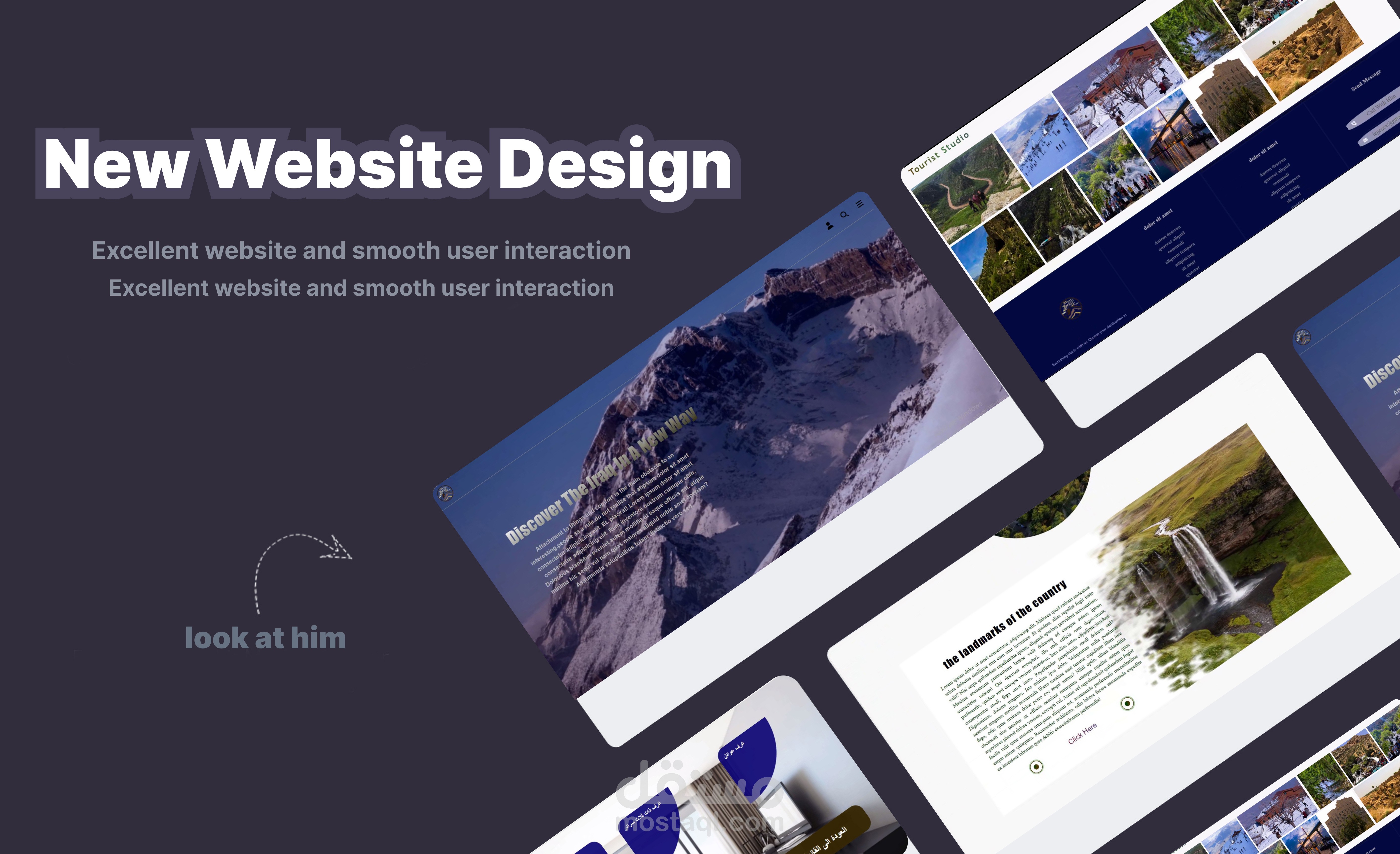 UI website design