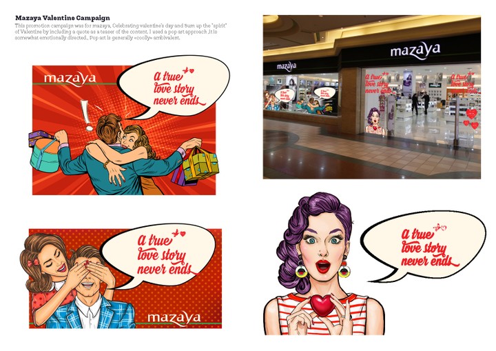 Mazaya Valentine Campaign