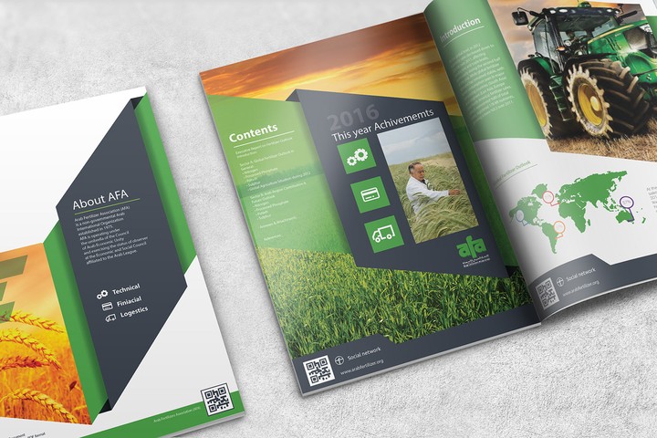 تصميم تقرير سنوى Annual Report Design