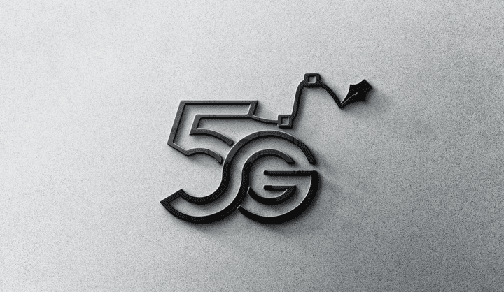 تصميم logo  5g company