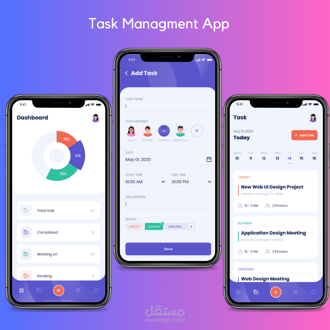 Task management app