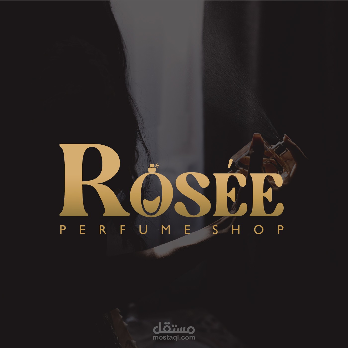 Logo for a perfume store